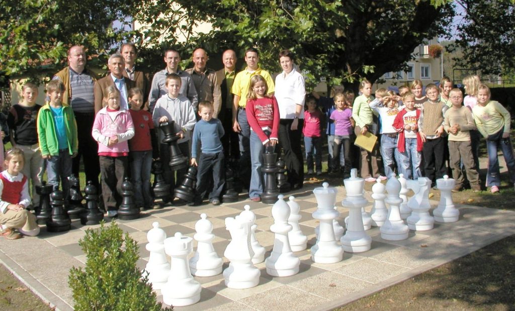 Outdoor Schach-Anlage